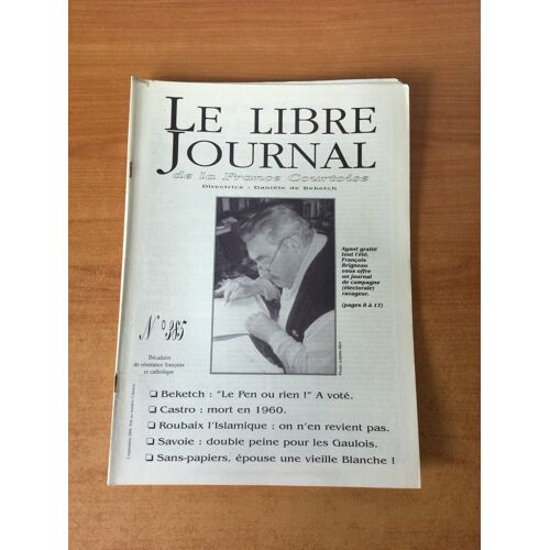 Le Libre Journal De La France Courtoise N° 385