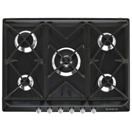 Smeg Victoria SR975NGH plaque Noir Intégré 68.5 cm Gaz 5 zones
