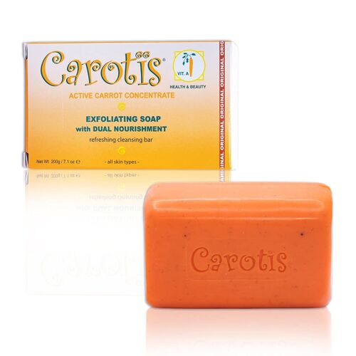Carotïs, Skin Exfoliating Soap - 200g 