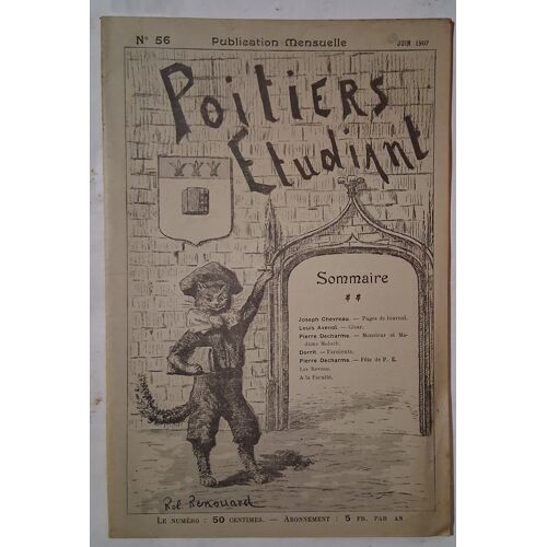 Poitiers Etudiant N° 56 - Juin 1907
