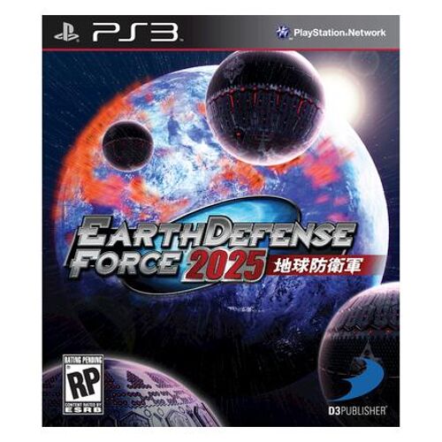 EARTH DEFENSE FORCE 2025 PS3