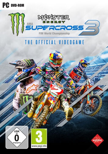 Monster Energy Supercross 3, PC Standard Anglais PS4