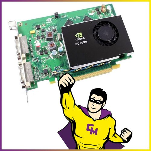 Carte Graphique Nvidia Quadro FX 380 256 Mo GDDR3 PCI-Express DVI