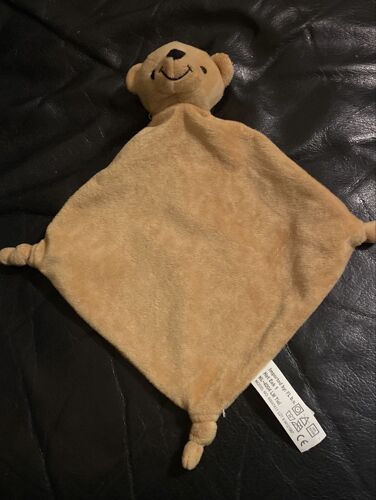 FL HET EEK DOUDOU OURS PLAT LOSANGE MARRON 30CM