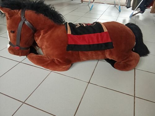 Grande Peluche Cheval Animal Alley (Toys "R" Us) - 1m de long