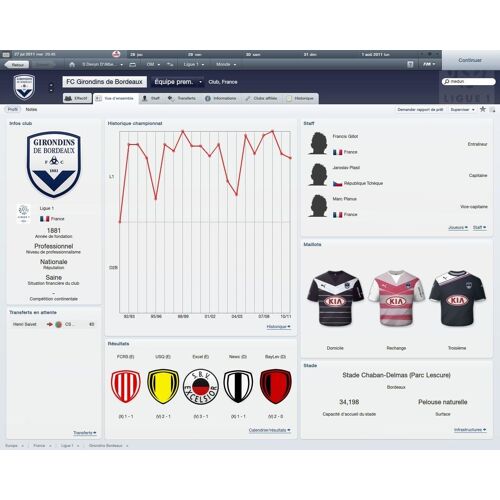 Football Manager 2012 Standard Français PlayStation Portable (PSP)