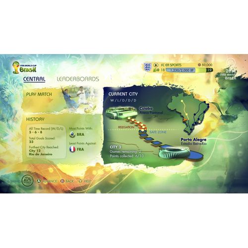 EA SPORT Coupe du Monde de la FIFA Brésil 2014 Standard Xbox 360