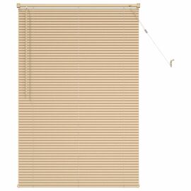 Vidaxl Store Vénitien Marron Clair Avec Motif 150 X 100 Cm Pvc