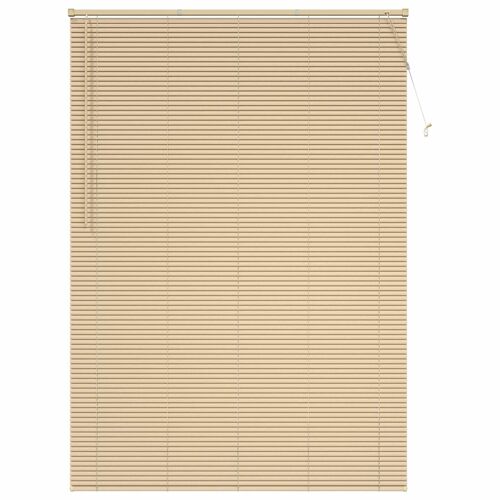 Vidaxl Store Vénitien Marron Clair Avec Motif 213 X 130 Cm Pvc