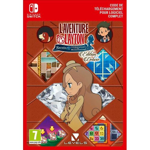 Code à télécharger - L'AVENTURE LAYTON: Katrielle et la conspiration des millionnaires - Édition Deluxe