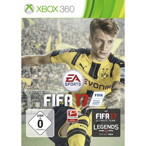 FIFA 17 Standard Allemand, Anglais, Danois, Espagnol, Français, Italien, Néerlandais, Polonais, Portugais, Russe, Suédois, Tchèque, Turc Xbox 360