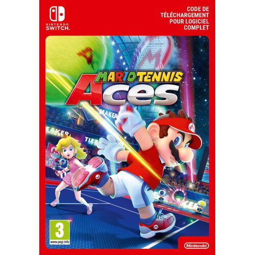 Code à télécharger - Mario Tennis Aces Standard Allemand, Anglais, Chinois simplifié, Coréen, Espagnol, Français, Italien, Japonais, Néerlandais, Russe Switch