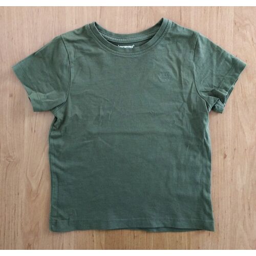 T Shirt Vert Kaki. Col Rond. Orchestra. Coton. 4 Ans