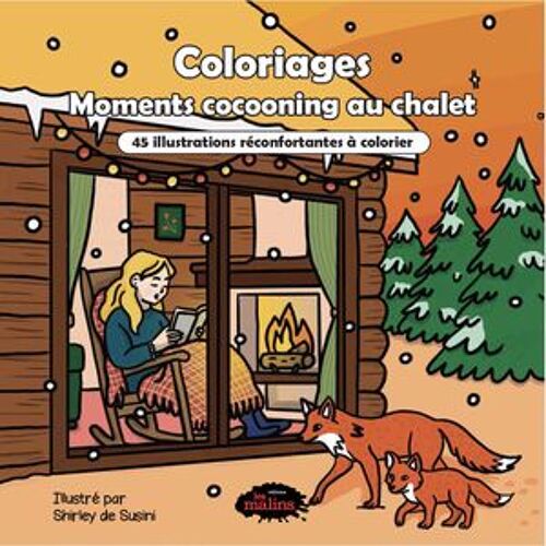 Coloriages : Moments Cocooning Au Chalet