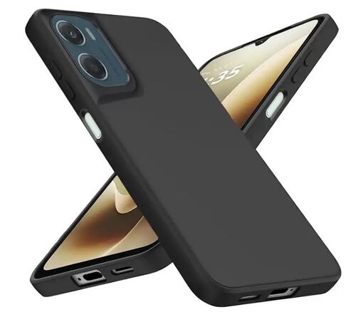Coque pour Motorola Moto G06 / G06 Power - housse etui silicone gel fine + verre trempe - NOIR