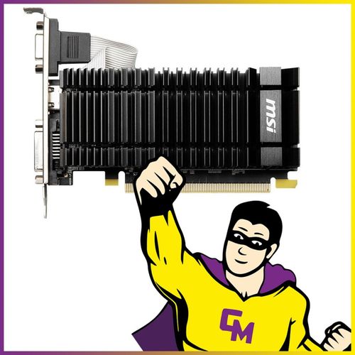 Carte Graphique MSI Nvidia GeForce GT 730 2 Go DDR3 PCI-Express DVI HDMI VGA