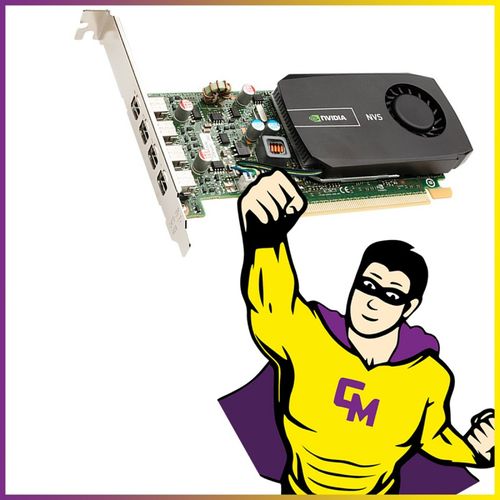 Carte Graphique Nvidia NVS 510 2Go DDR3 PCI-Express Mini-DP High Profile