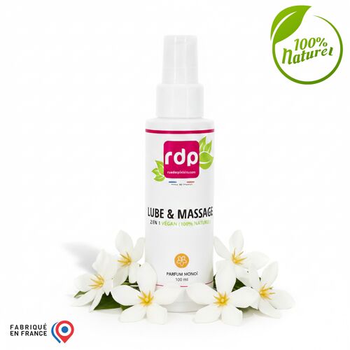 Lube & Massage 2-En-1 Monoï - Rue Des Plaisirs