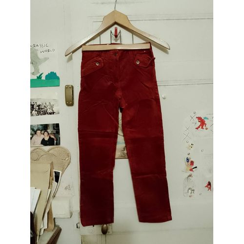 Pantalon Bordeaux 8 Ans Vert Baudet.