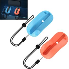 Base Souris pour Nintendo Switch 2 - Lot de 2 Supports de Manette pour Joy-Con - Rouge/Bleu
