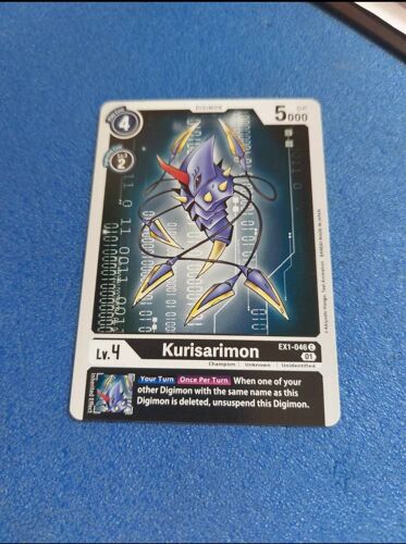 Kurisarimon Ex1 046 Carte Card Digimon Game