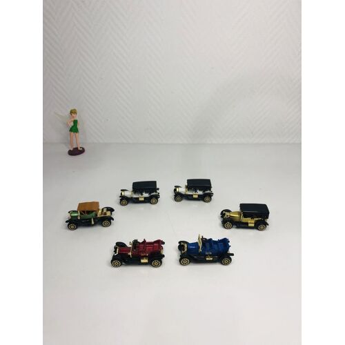 Lot de 6 voitures miniatures ancienne 