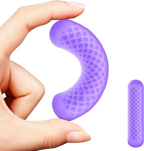 Kalanka-Vibromasseur Sex Toys Femme Mini, Vibromasseur Bullet À Double Silicone Liquide Étanche Et Silencieux Stimulateur Du Clitoris Des Mamelons Et Du Point G, Rechargeable Vibro Gode Sex Toy¿S