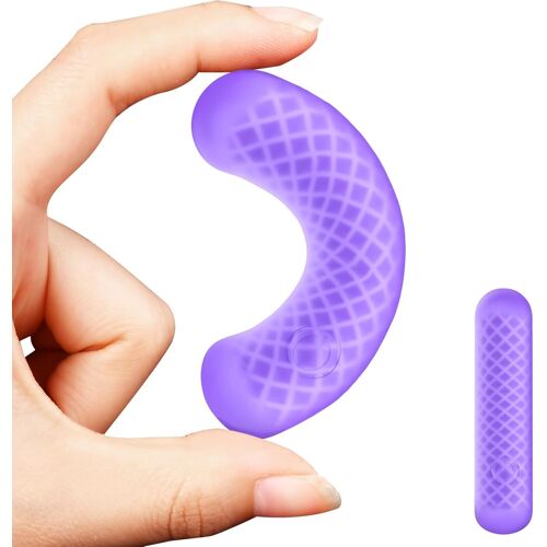 Jgd-Vibromasseur Sex Toys Femme Mini, Vibromasseur Bullet À Double Silicone Liquide Étanche Et Silencieux Stimulateur Du Clitoris Des Mamelons Et Du Point G, Rechargeable Vibro Gode Sex Toy¿S