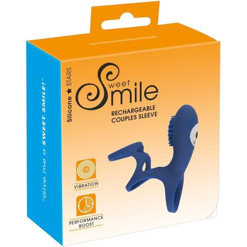 Jgd-You 2 Toys Anneau Vibrant Rechargeable Smile Couple