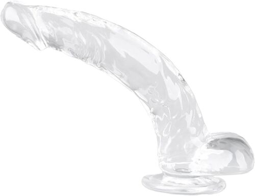 Jgd-Courbe Godemichets Gode Xxl Large Plug Anal,Gode Ventouse Femme Sex,Butt Plug Femme Débutante,Plug Anale,Extenseur Homme,Prostate Homme,Anal Plug Ventouse,Sex Toys Anals (L)