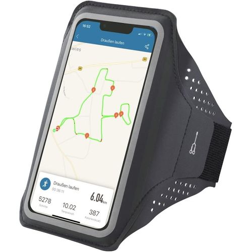 JGD-Finest Sports Coque de Protection pour téléphones Portables 12,7 cm (5"") Boîte à Brassard Anthracite