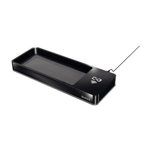 Leitz 53650095 Organiseur de station de chargement Support de bureau Polystyrène Noir