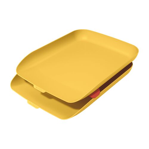 Leitz 53581019 bac de rangement de bureau Polystyrène Jaune