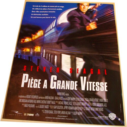 Affiche     Piège À Grande Vitesse     53x40