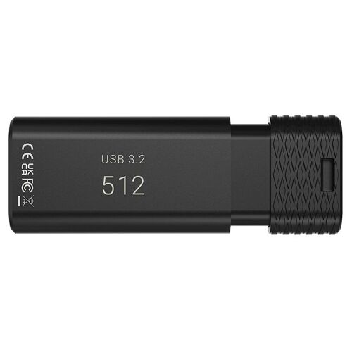 PNY PRO Elite V3 lecteur USB flash 512 Go USB Type-C 3.2 Gen 1 (3.1 Gen 1) Noir