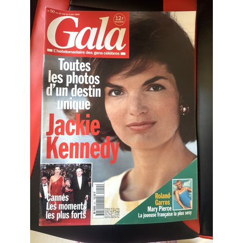 Gala N°50 26/5/1994 Jacky Kennedy - Cannes - Rolland Garros