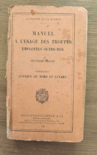 Manuel A L'Usage Des Troupes