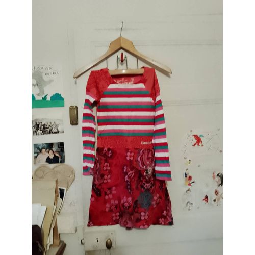 Robe Colorée 9/10 Ans Desigual.