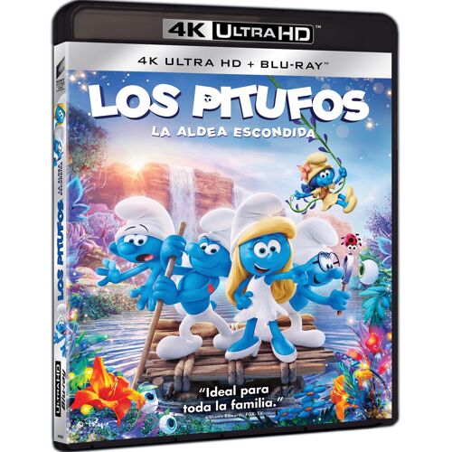 Les Schtroumpfs Et Le Village Perdu (Blu Ray 4k Ultra + Bd)