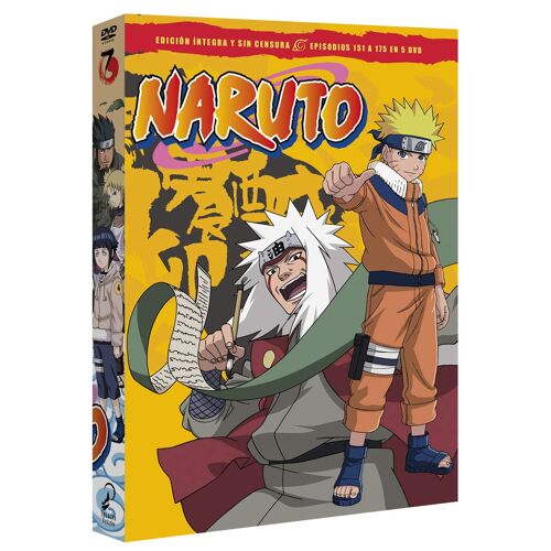 Naruto Box 7 Épisodes 151 À 175/ Naruto Box 7 Episodios 151 A 175 (Dvd)