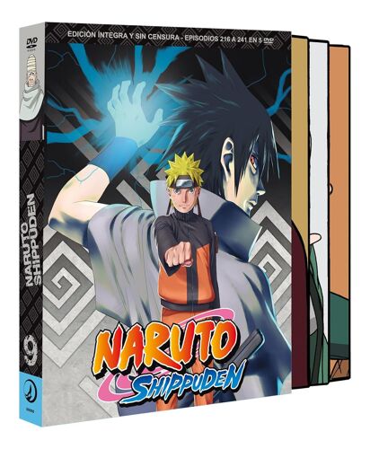 Naruto Shippuden Box 9 (Episodes 216 Au 241) (Dvd)