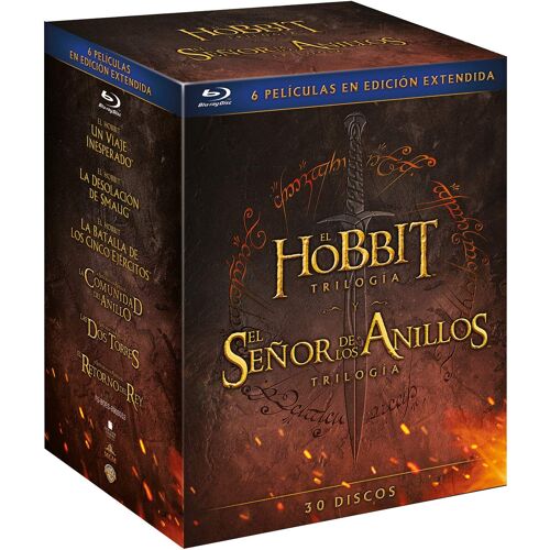 Le Seigneur Des Anneaux + Le Hobbit Coffret / The Lord Of Ring + The Hobbit Pack (Blu Ray)