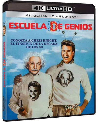 Profession : Génie (1985) (Blu Ray 4k Ultra Hd) / Real Genius