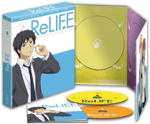 Relife Épisodes 1 À 13 (Série Complète) Édition Collector / Relife Bluray Episodios 1 A 13 (Serie Completa) (Blu Ray)