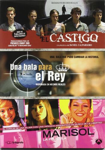 El Castigo + Una Bala Para El Rey + Marisol, La Película Pack (Dvd)