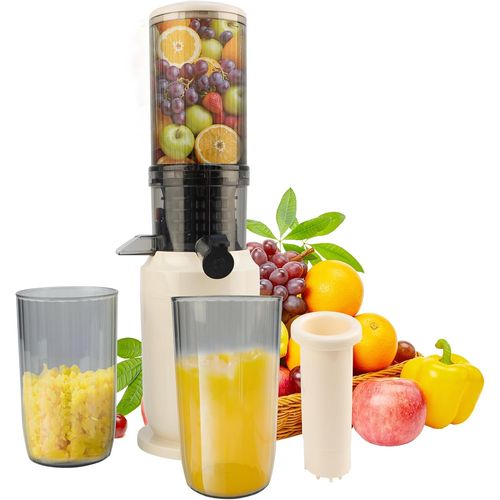 Extracteur de jus à pression lente 550 ml Blanc