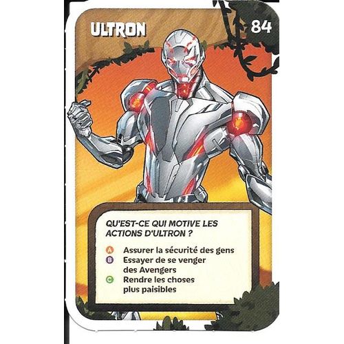 Carte Marvel Explore L'Univers Marvel Avec Groot Leclerc 2024 N°84 Ultron
