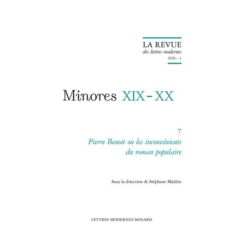 Pierre Benoît Ou Les Inconvenients Du Roman Populaire