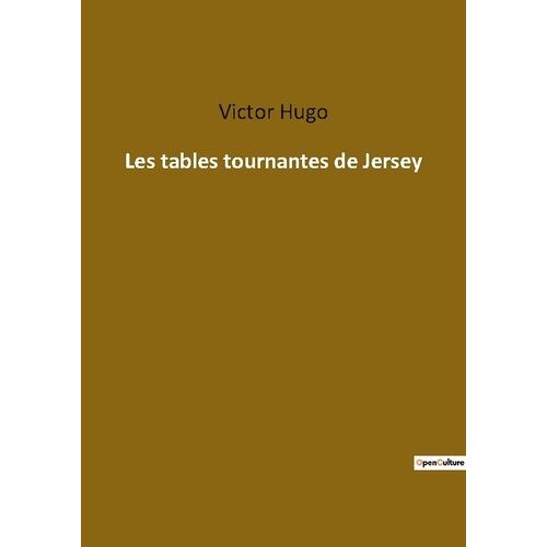 Les Tables Tournantes De Jersey