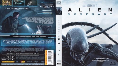 Alien Convenant Blu-Ray 2d